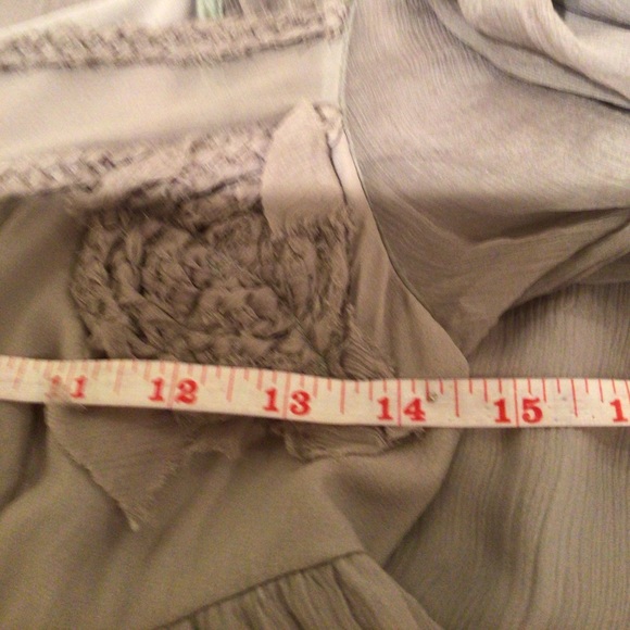 💕Host Pick💕⬇️Price Drop⬇️NWT silver grey loose dress/tunic with short sleeve - Picture 6 of 6